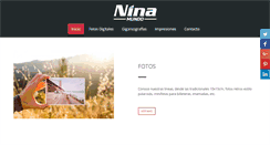 Desktop Screenshot of ninamundo.com